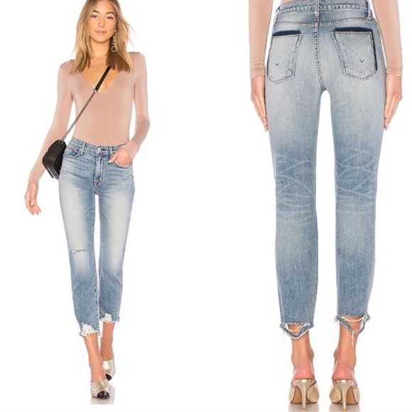 distressed hudson jeans